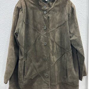 Linea by Louis Dell'Olio Olive Teddy Jacket